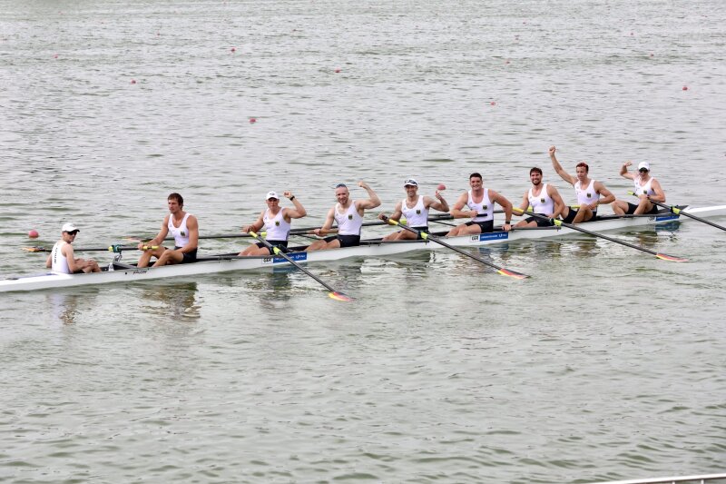 Finals Rowing Eight: 1. Netherlands 5:35.60; 2. Germany (Henry Hopmann, Lukas Föbinger, Henning Köncke, Leon Schandl, Tom Tewes, David Keefer, Friedrich Dunkel, René Schmela, Till Martini) 5:39.55; 3. China 5:42.27; 4. Italy 5:48.01; 5. USA 6:02.60. Finals Rowing Eight: 1. Netherlands 5:35.60; 2. Germany (Henry Hopmann, Lukas Föbinger, Henning Köncke, Leon Schandl, Tom Tewes, David Keefer, Friedrich Dunkel, René Schmela, Till Martini) 5:39.55; 3. China 5:42.27; 4. Italy 5:48.01; 5. USA 6:02.60.