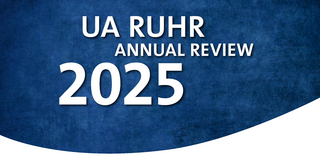 UA Ruhr Annual Review 2025 Banner "UA Ruhr Annual Review 2025"