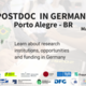 Flyer vom Event Postdoc in Germany Porto Alegre 2026