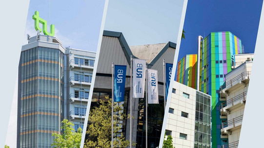 UA Ruhr-Collage Collage der drei UA Ruhr-Universitäten