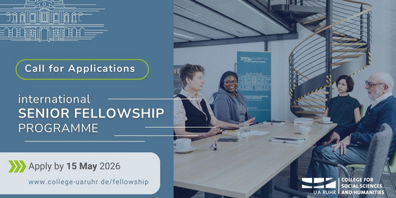 Flyer vom Senior-Fellowship-Programm 2027/28
